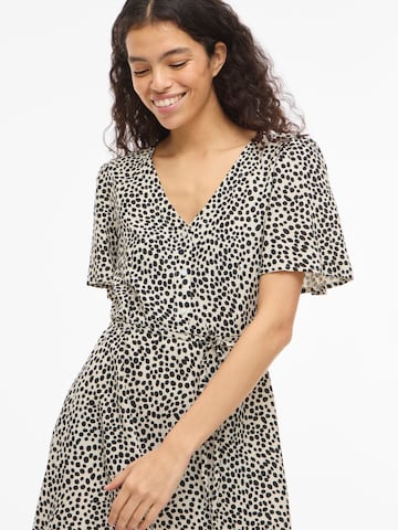 VILA Καλοκαιρινό φόρεμα 'VIGRACE' σε μπεζ