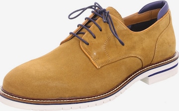 ARA Lace-Up Shoes in Yellow: front