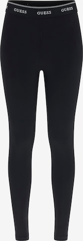 GUESS Skinny Leggingsit 'ALBA' värissä musta: etupuoli