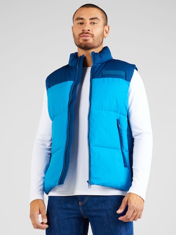 TOMMY HILFIGER Vest 'New York' in Blue: front