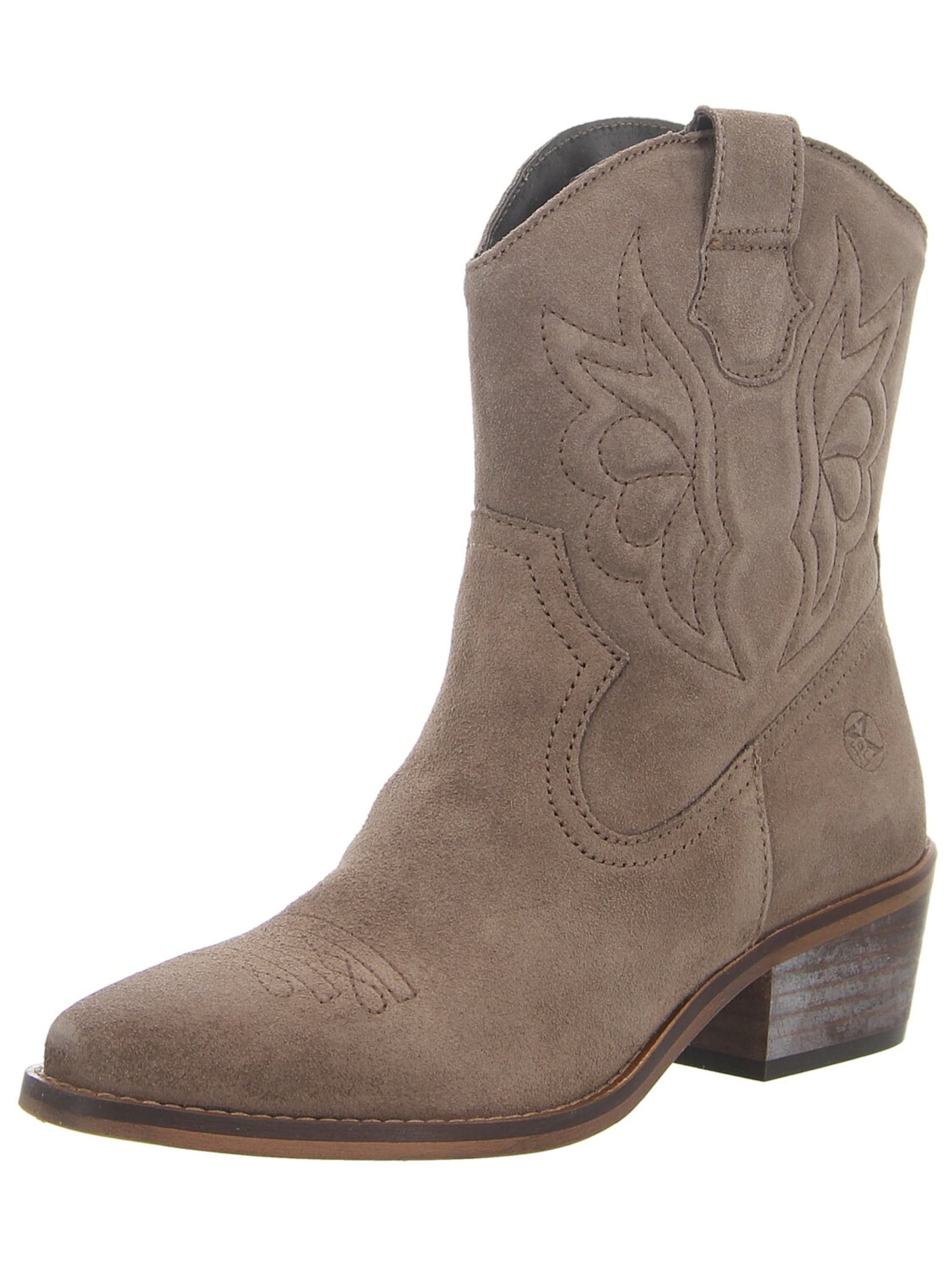 Post Xchange Ankle Boots 'Damen Stiefelette MINT 10 3700 Rauleder in grau' in Grey: front