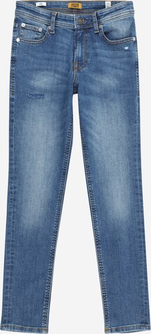 Jack & Jones Junior Slimfit Jeans 'GLENN ORIGINAL SQ 592' in Blau: predná strana