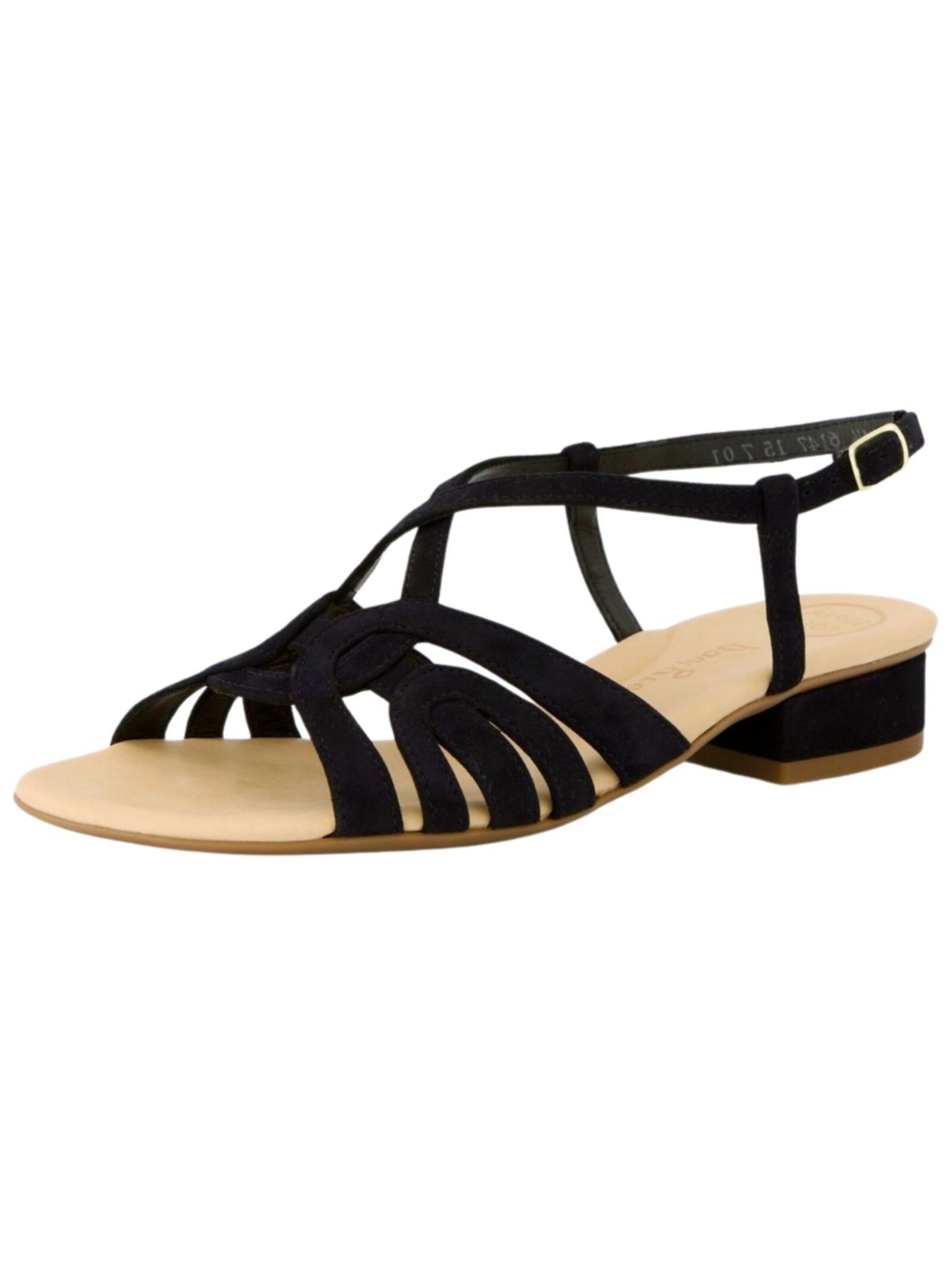 Paul Green Strap sandal in Blue: front