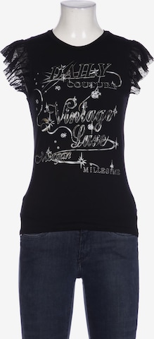 Morgan Top & Shirt in XXS in Black: front