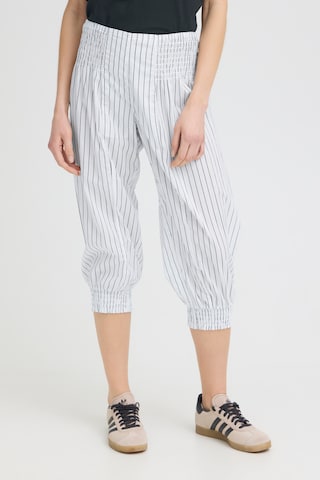 PULZ Jeans - Tapered Pantalón ' Jill ' en blanco: frente