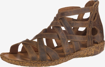 JOSEF SEIBEL Sandals 'ROSALIE' in Brown: front