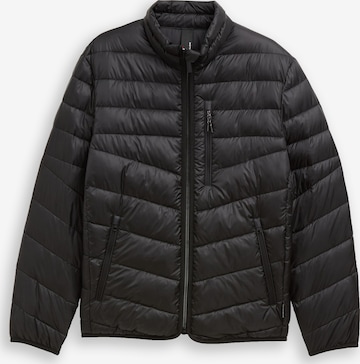 Geacă de primăvară-toamnă de la TOM TAILOR pe negru: față