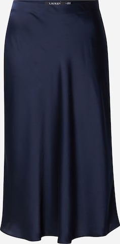 Jupe 'SHARAE' Lauren Ralph Lauren en bleu : devant