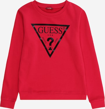 GUESS Свитшот в Красный: спереди