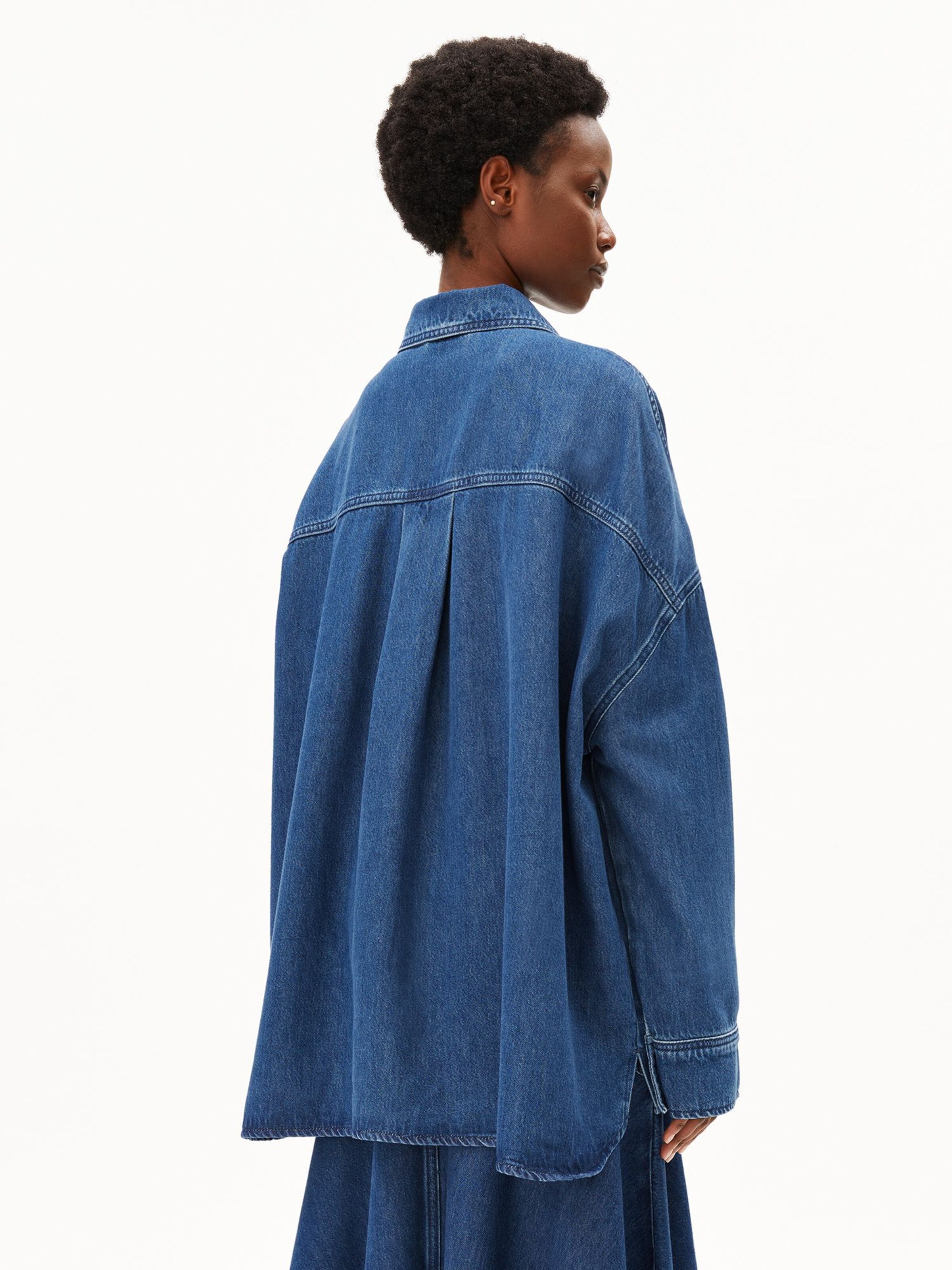 ARMEDANGELS Blouse in Blauw