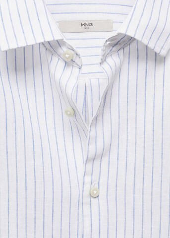 MANGO MAN Regular fit Button Up Shirt 'Emma' in White