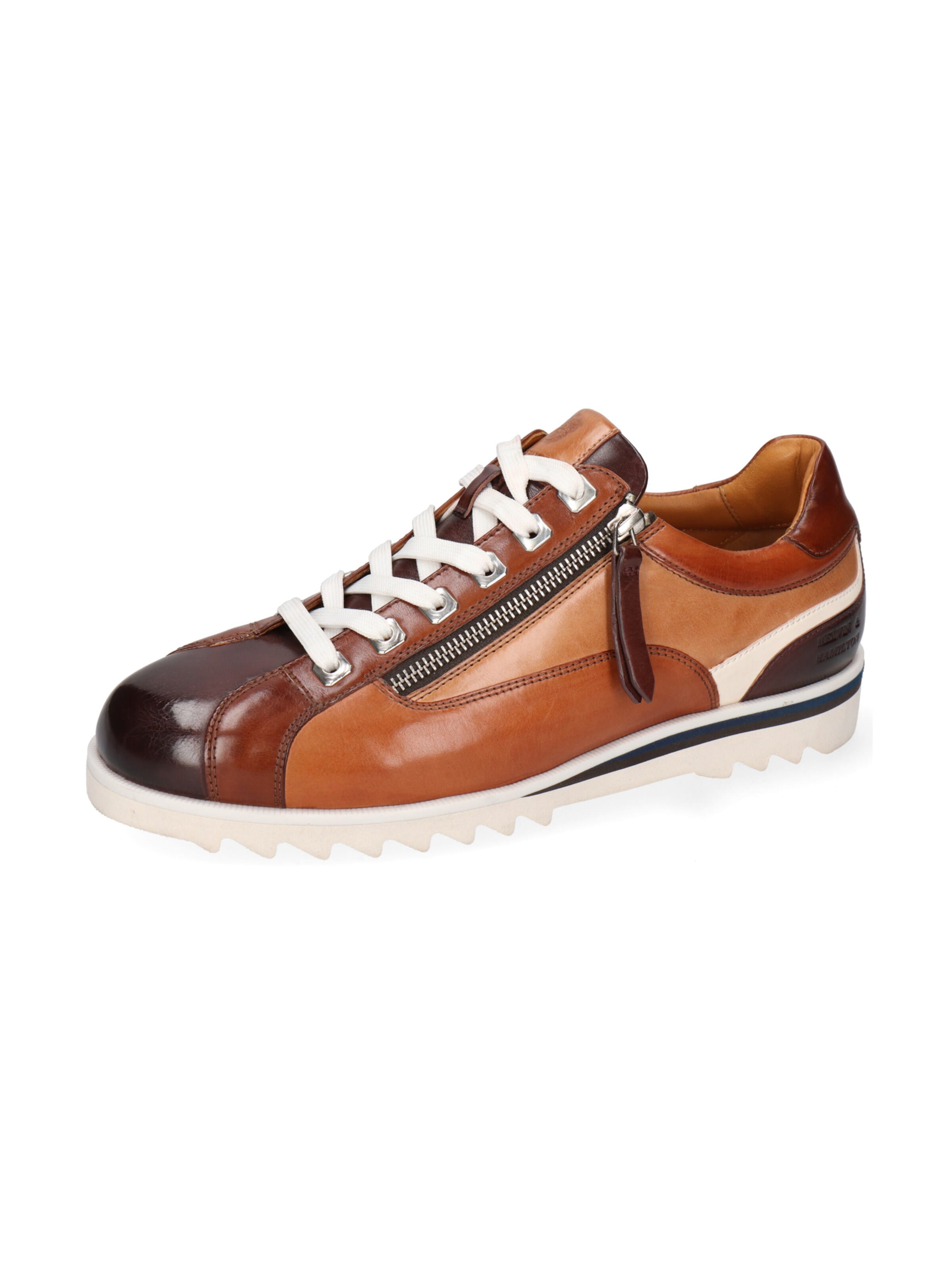 MELVIN & HAMILTON Sneakers 'Hadrian 12' in Brown: front
