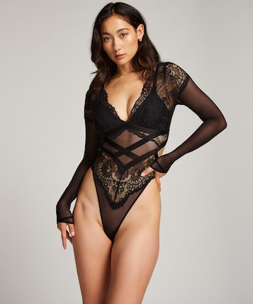 Hunkemöller Body in Schwarz: predná strana