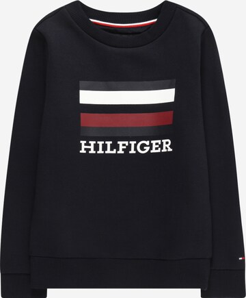 TOMMY HILFIGER Sweatshirt in Blau: predná strana