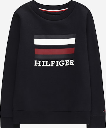 Felpa di TOMMY HILFIGER in blu: frontale