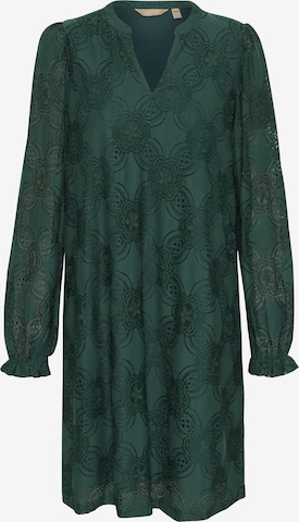 CULTURE Kleid 'Olu' in Grün: Vorderseite