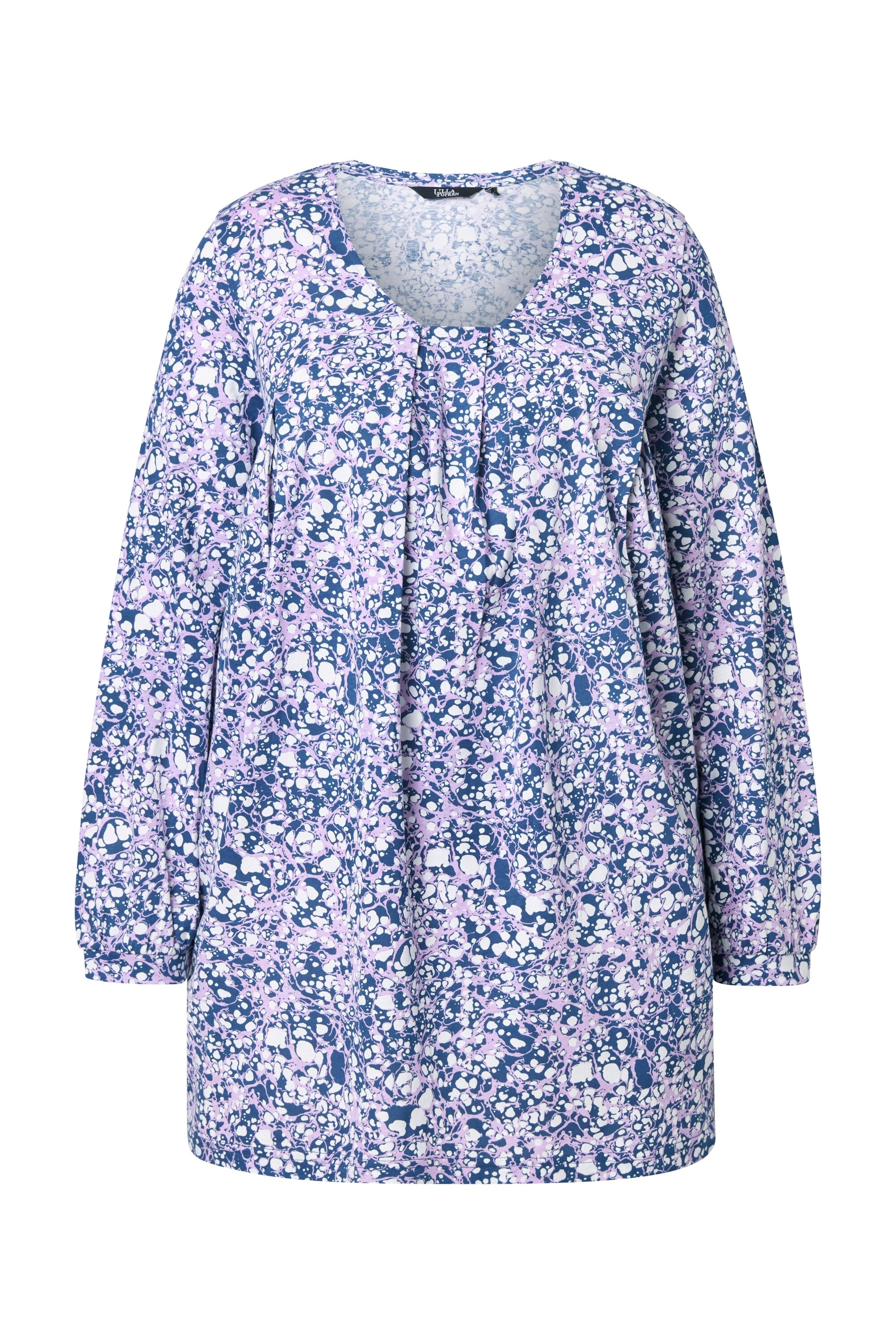 Ulla Popken Shirt in Blau: Vorderseite