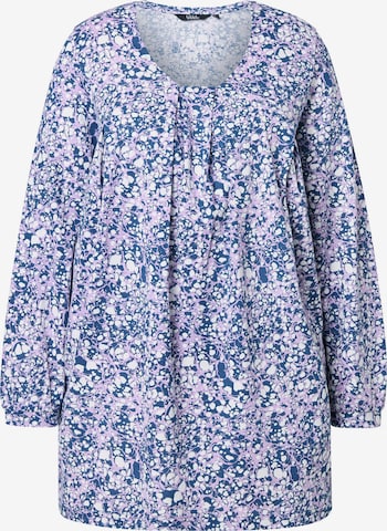 Ulla Popken Shirt in Blauw: voorkant
