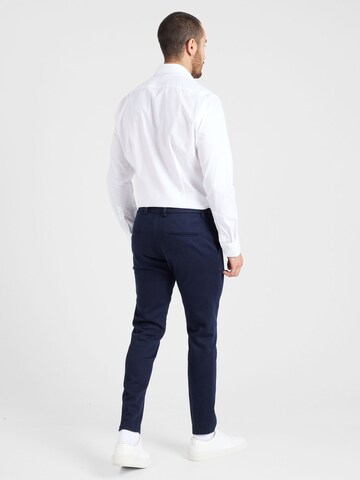 DRYKORN Regular Chino Pants 'AJEND' in Blue