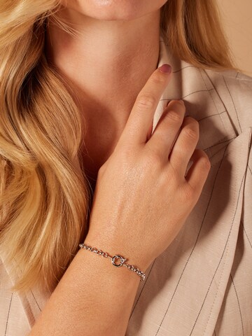 Bracelet 'Verspielt' Lucardi en argent : devant