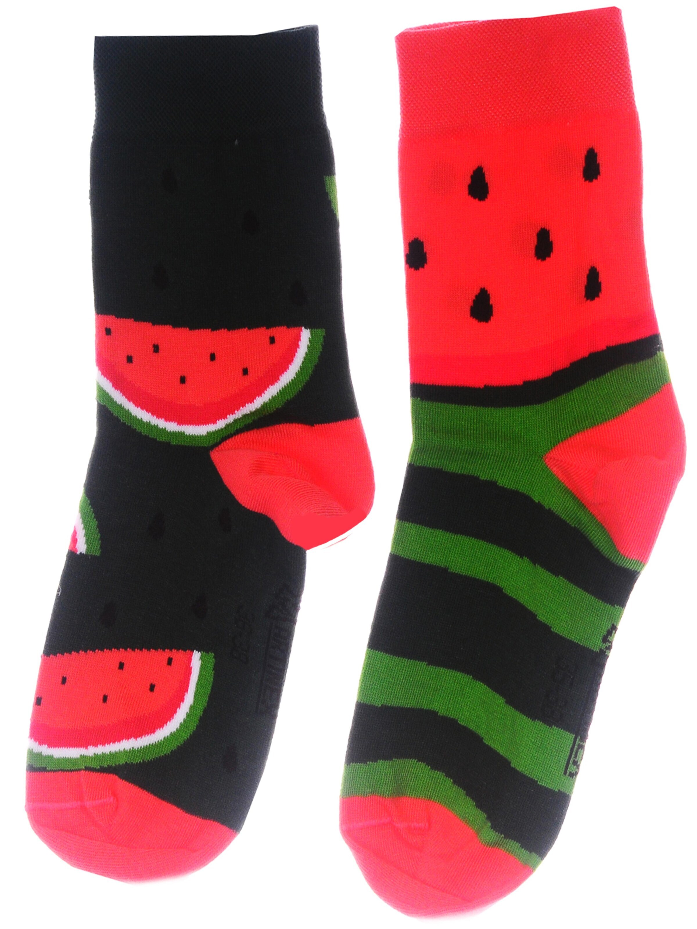 La Bortini Socks in Green: front
