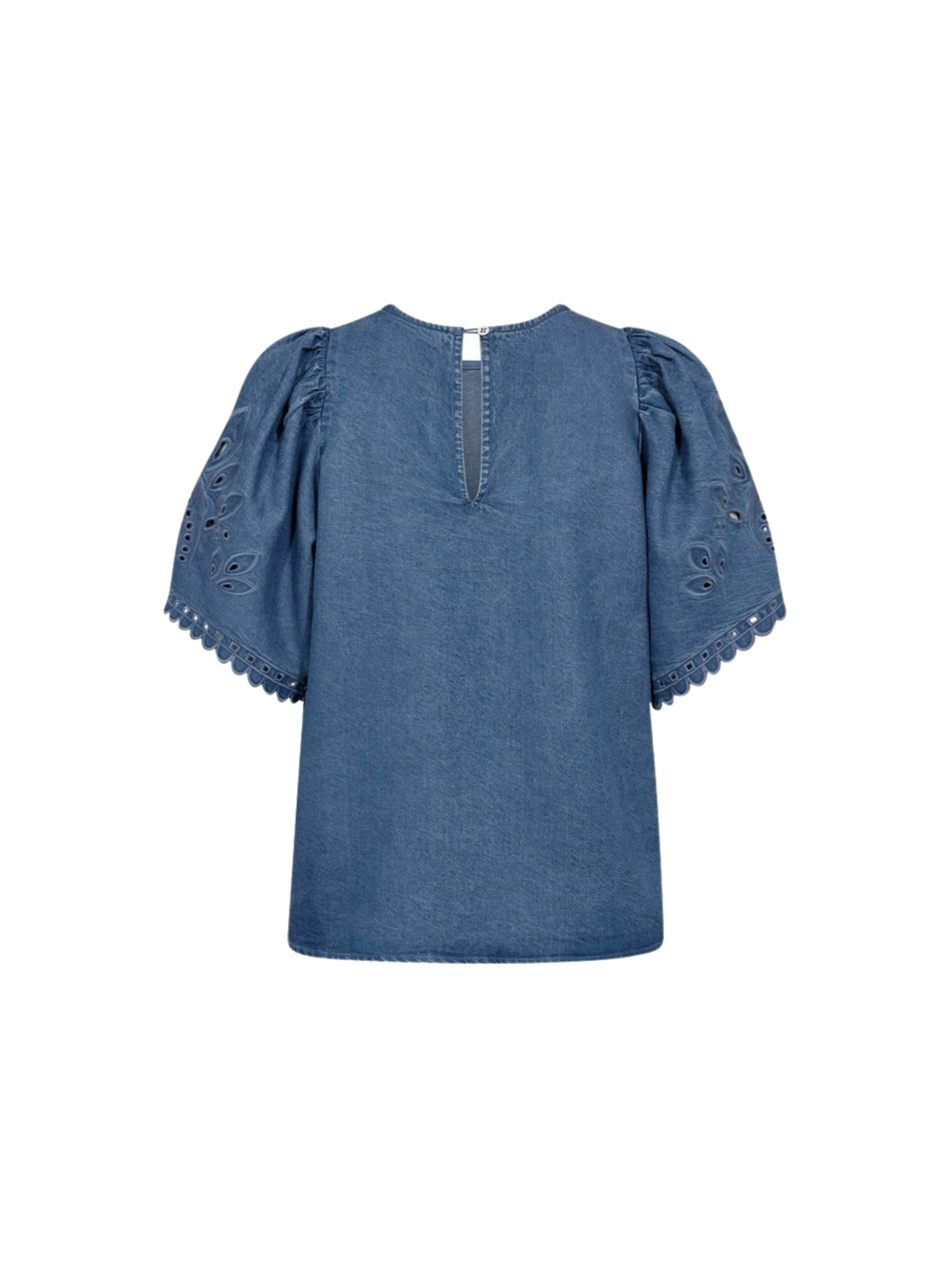 Top ' TellyCC ' di co'couture in blu