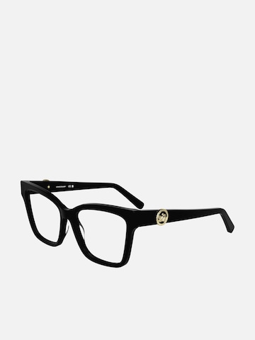 Longchamp - Gafas de sol en negro: frente