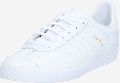 ADIDAS ORIGINALS Sneaker 'Gazelle' i guld / vit, Produktvy