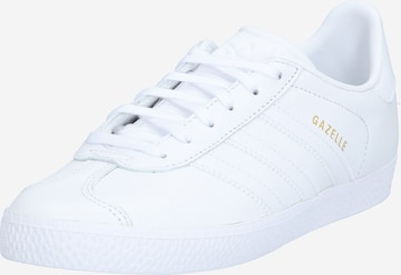 Sneaker 'Gazelle' di ADIDAS ORIGINALS in bianco: frontale