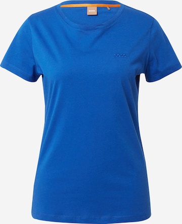 BOSS Orange Shirt 'Esogo' in Blue: front