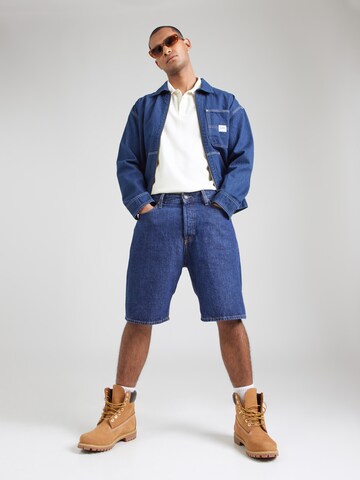 JACK & JONES Baggy Džíny 'JJIALEX JJORIGINAL' – modrá