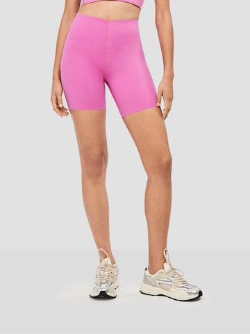 GiselaSlimfit Tajice ' ' - ljubičasta boja: prednji dio