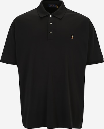 Polo Ralph Lauren Big & Tall Shirt in Black: front