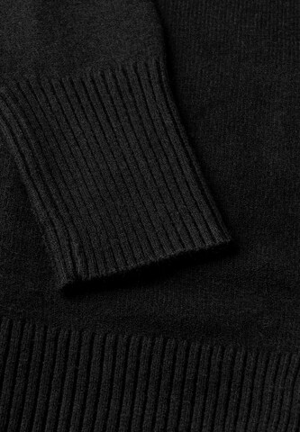 STREET ONE Strickjacke in Schwarz