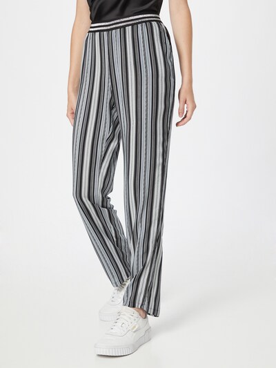ZABAIONE Pants 'Sina' in Dusty blue / Light grey / Black / Silver, View model