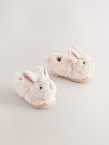 Next - Zapatillas de casa en beige