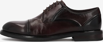 Scarpa stringata di Kazar in marrone: frontale