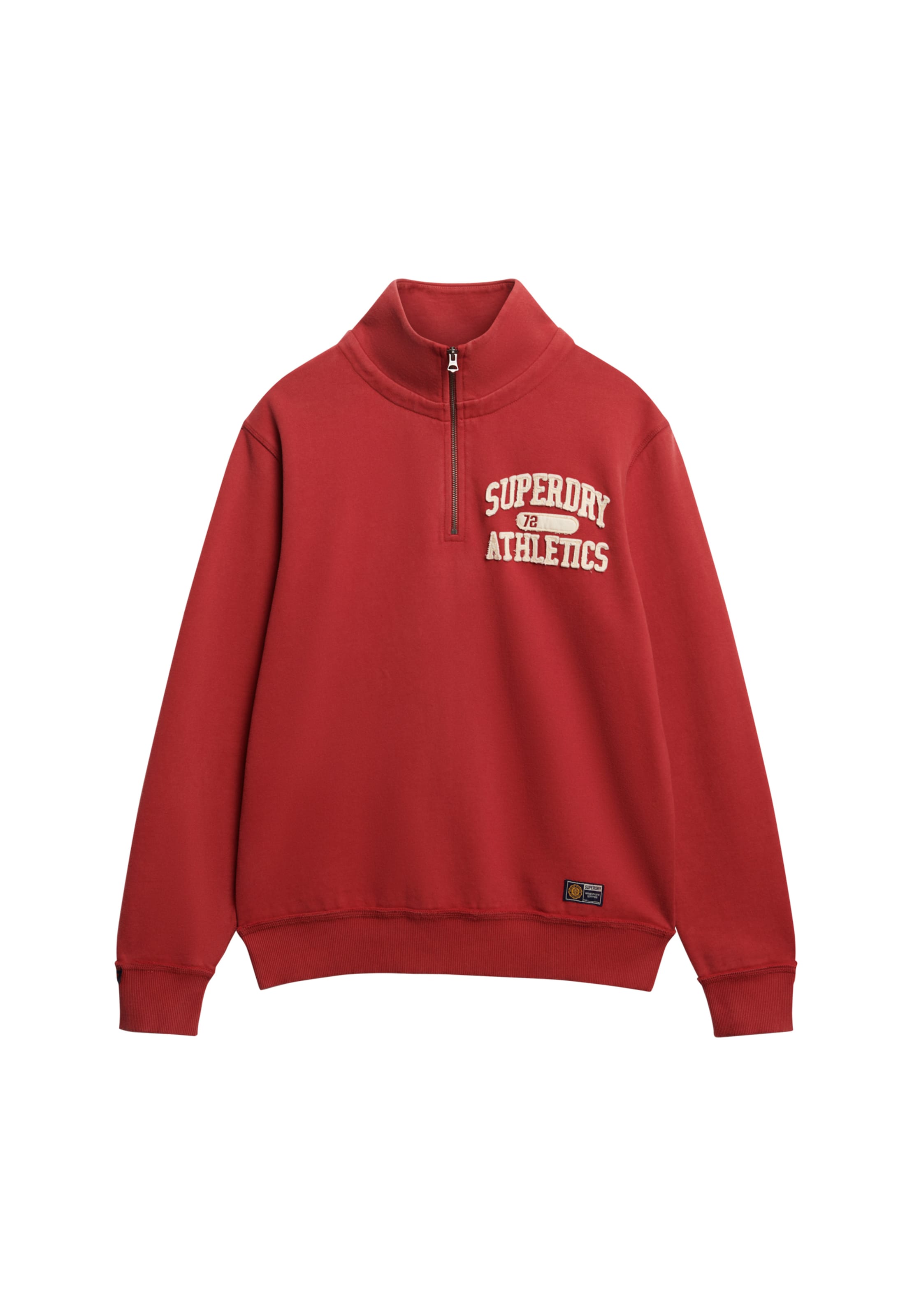 Superdry & Co Суичър 'Vintage Athletic' в червено: отпред