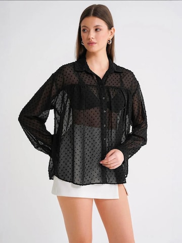 MixRay Shirt 'Hemden'‌‌‌‌‌‌‌‌‌ in Schwarz