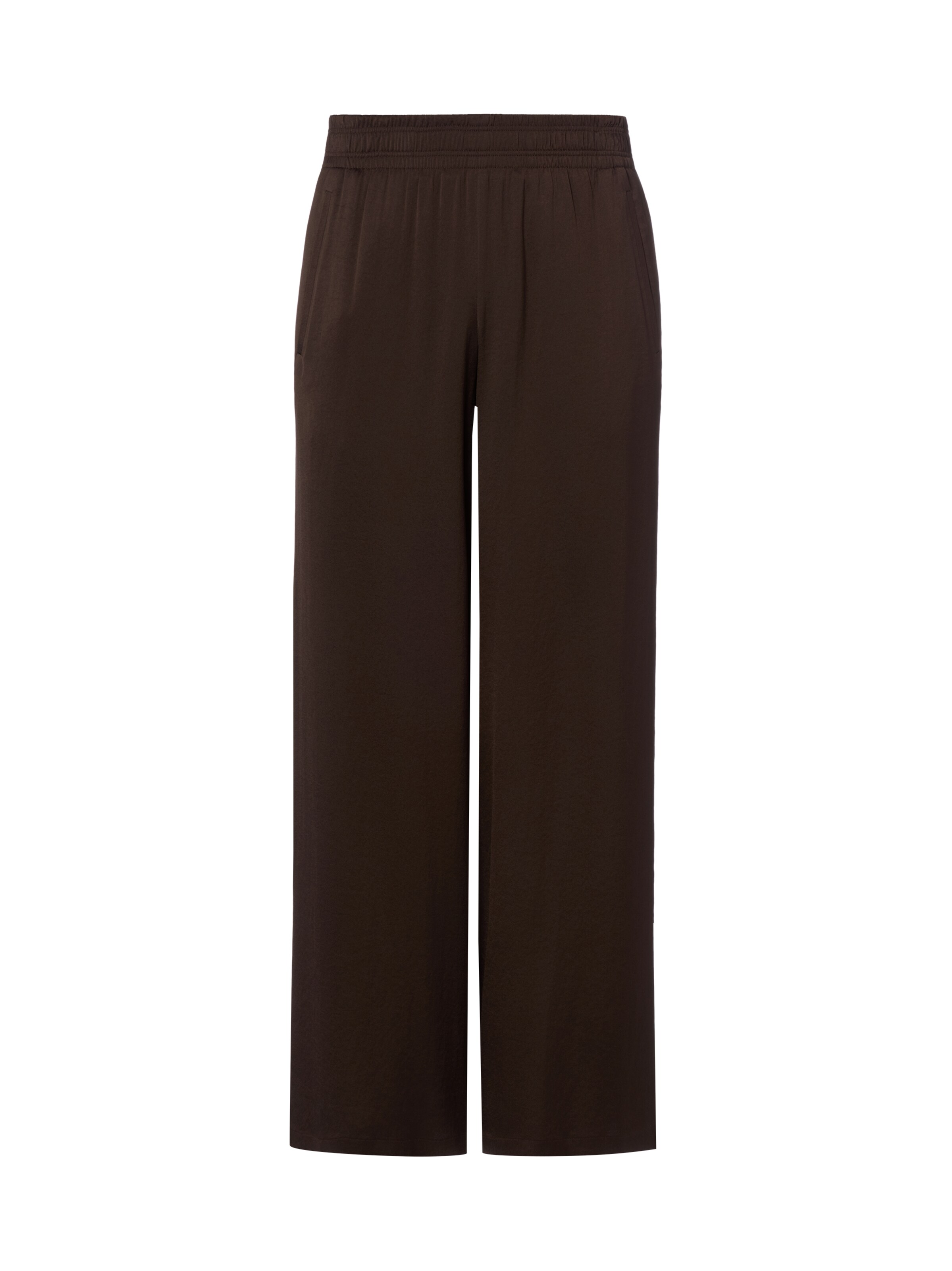 DRYKORN Wide leg Broek 'Ceiling' in Bruin: voorkant