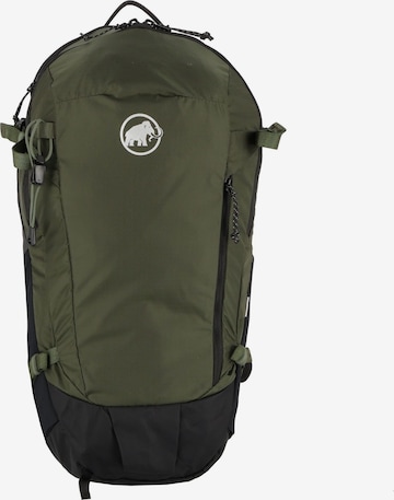 Zaino sportivo 'Lithium 15' di MAMMUT in verde: frontale