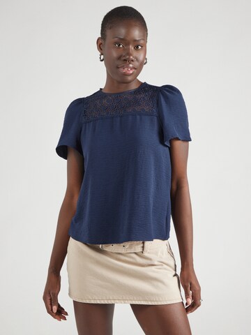 VERO MODA Blouse 'VMALVA' in Blue: front