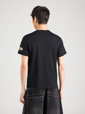 Tricou de la REPLAY pe negru: spate