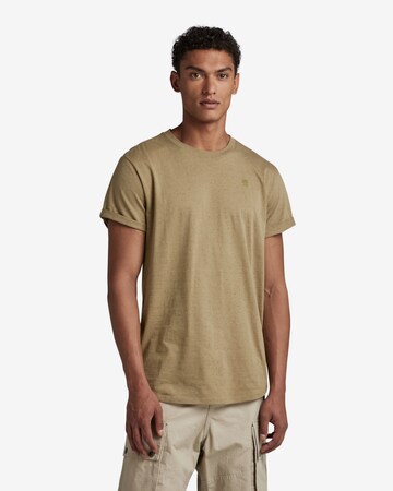 G-Star RAW T-Shirt 'Lash' in Beige: predná strana