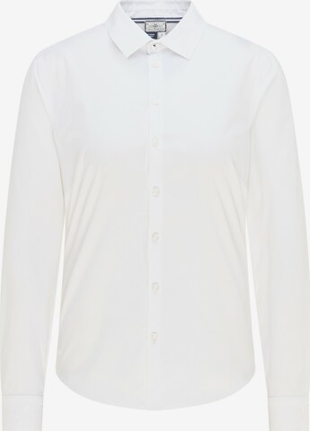 DreiMaster Maritim Blouse in Wit: voorkant