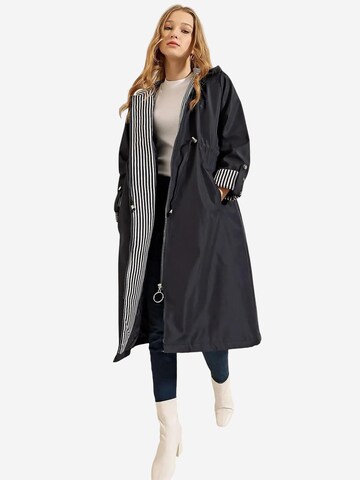 Bigdart Between-Seasons Coat in Blue