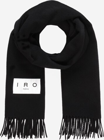 IRO Scarf 'IOLO' in Black: front