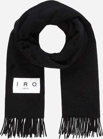 IRO Scarf 'IOLO' in Black: front