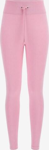 GUESS Skinny Leggings in Pink: predná strana