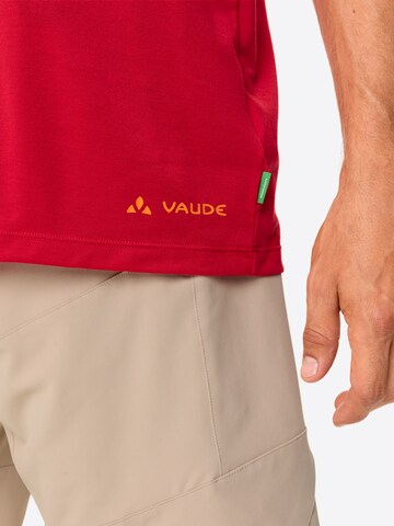 VAUDE Performance shirt 'Gleann II' in Red
